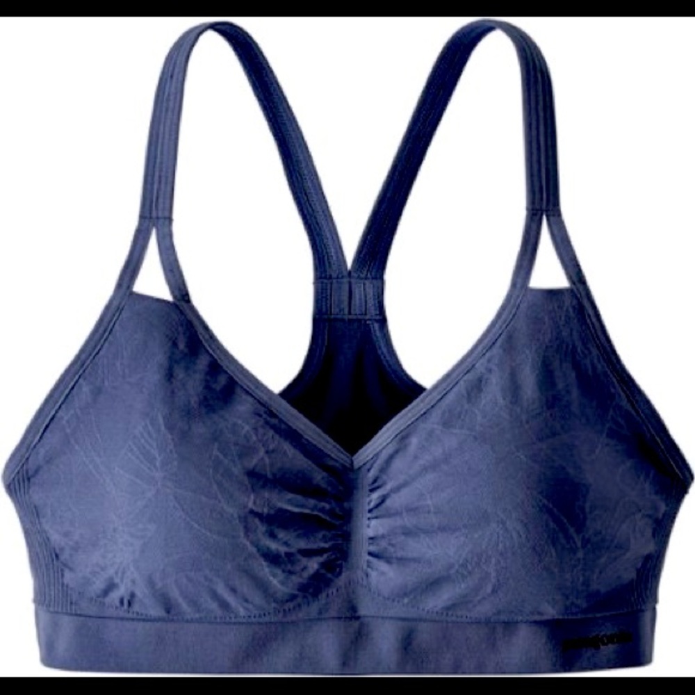 Patagonia Barely Sports Bra S Navy